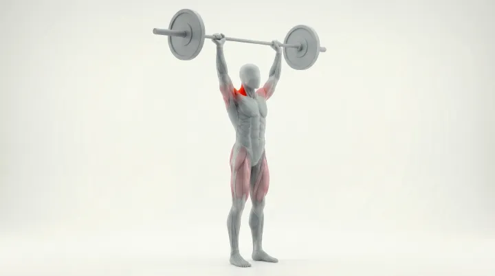 Form animation: Push jerk