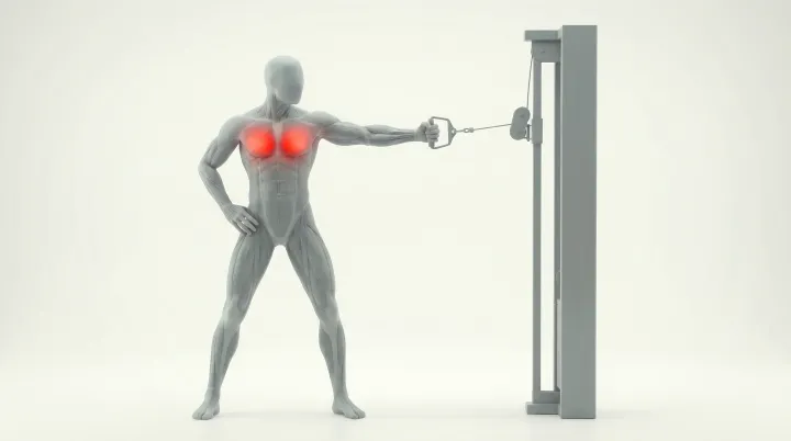 Form animation: Single-arm cable fly