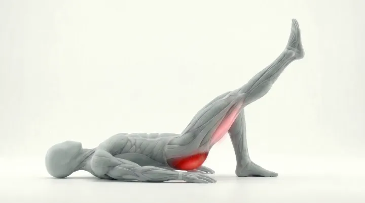 Animación de la técnica: Hip thrust a una pierna