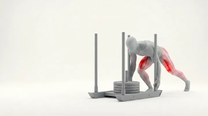 Form animation: Sled push