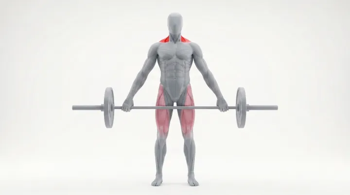 Form animation: Snatch-grip deadlift