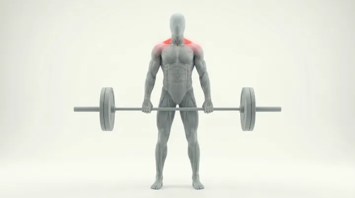 Form animation: Snatch-grip high pull